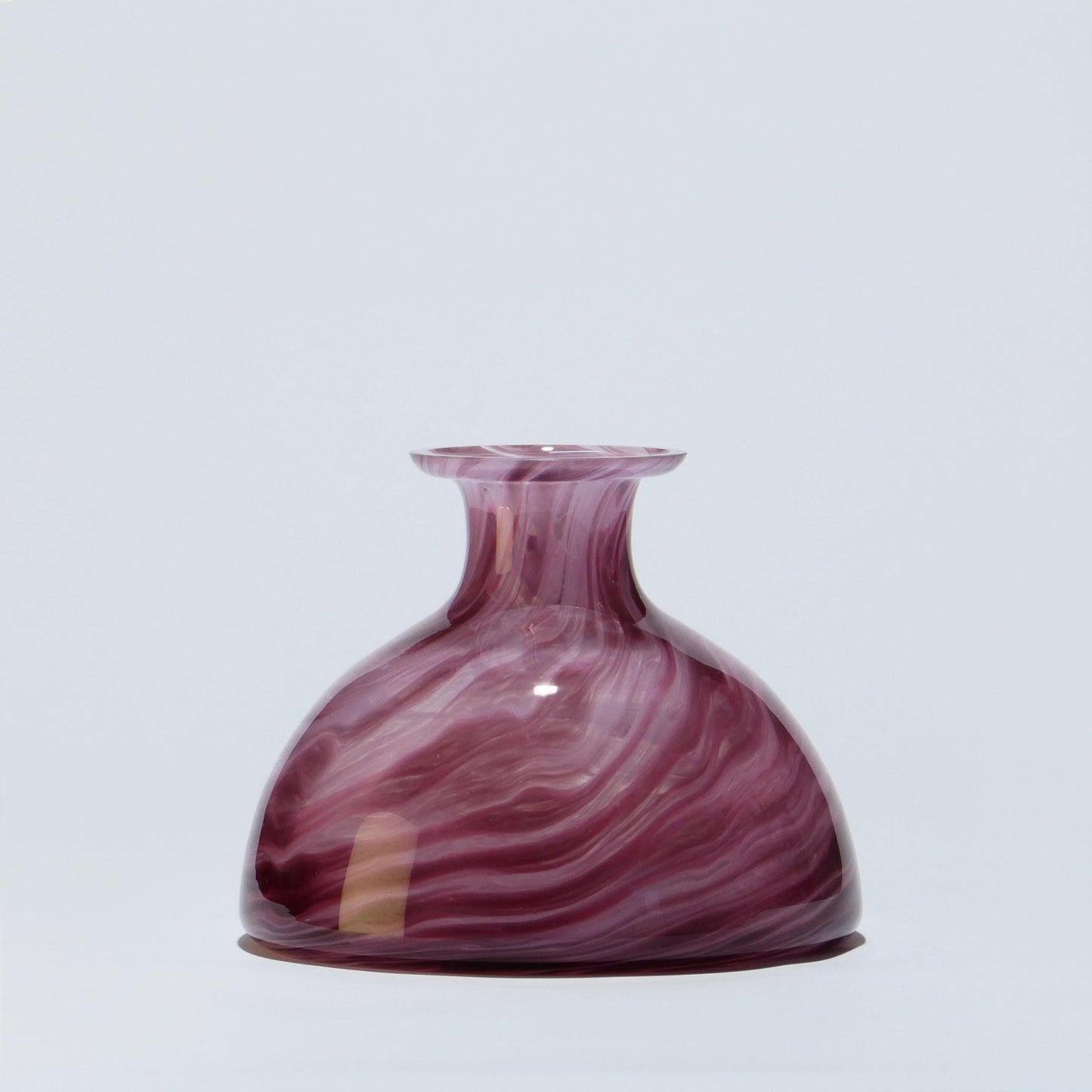 Glass Vase MD ESSENCE Amethyst - Glasscor Store