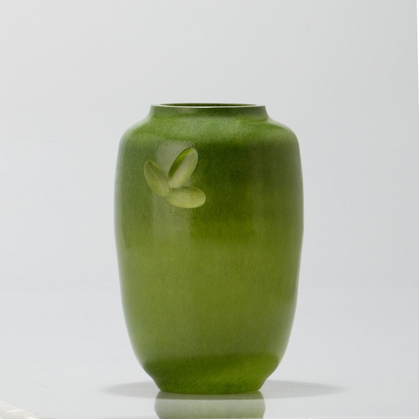 Glass Vase Small LÓTUS Green - Glasscor Store