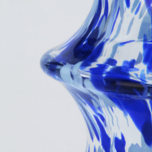 POP CHIC Vase mid Opal and Blue