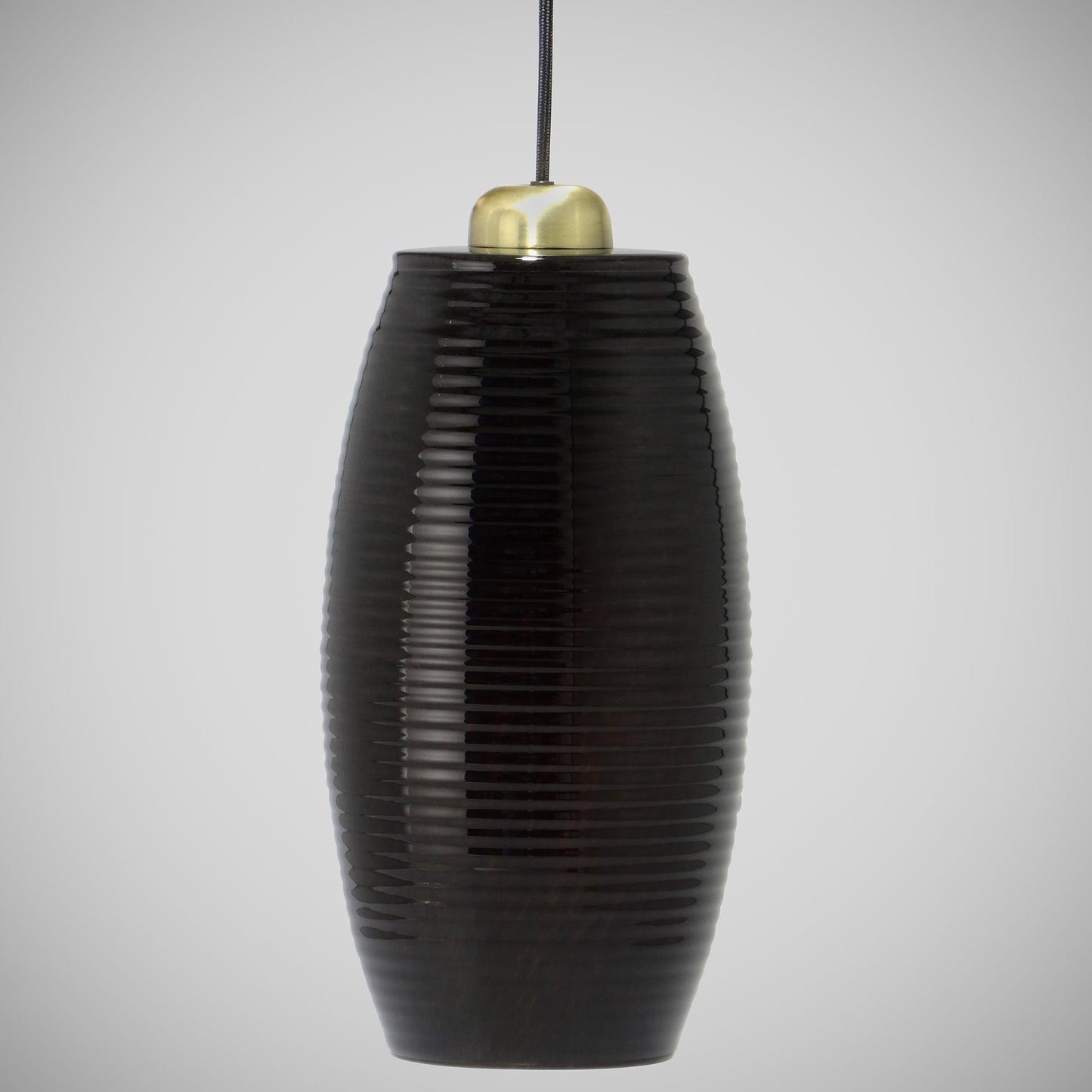 Candeeiro Suspensão Grande EXQUIS Preto - Glasscor Store