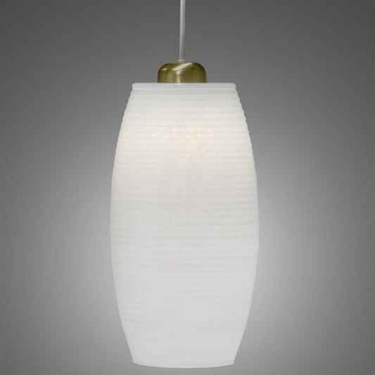 Pendant Glass Lamp Large EXQUIS Opal - Glasscor Store