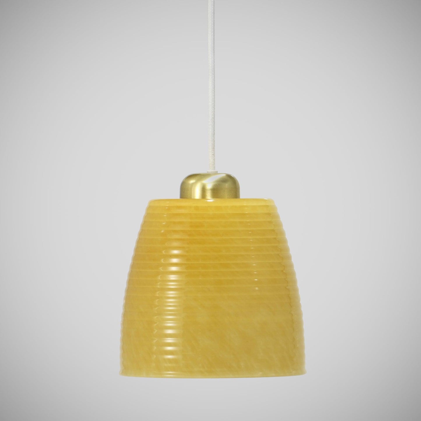 Candeeiro Suspensão Pequeno EXQUIS Camel - Glasscor Store