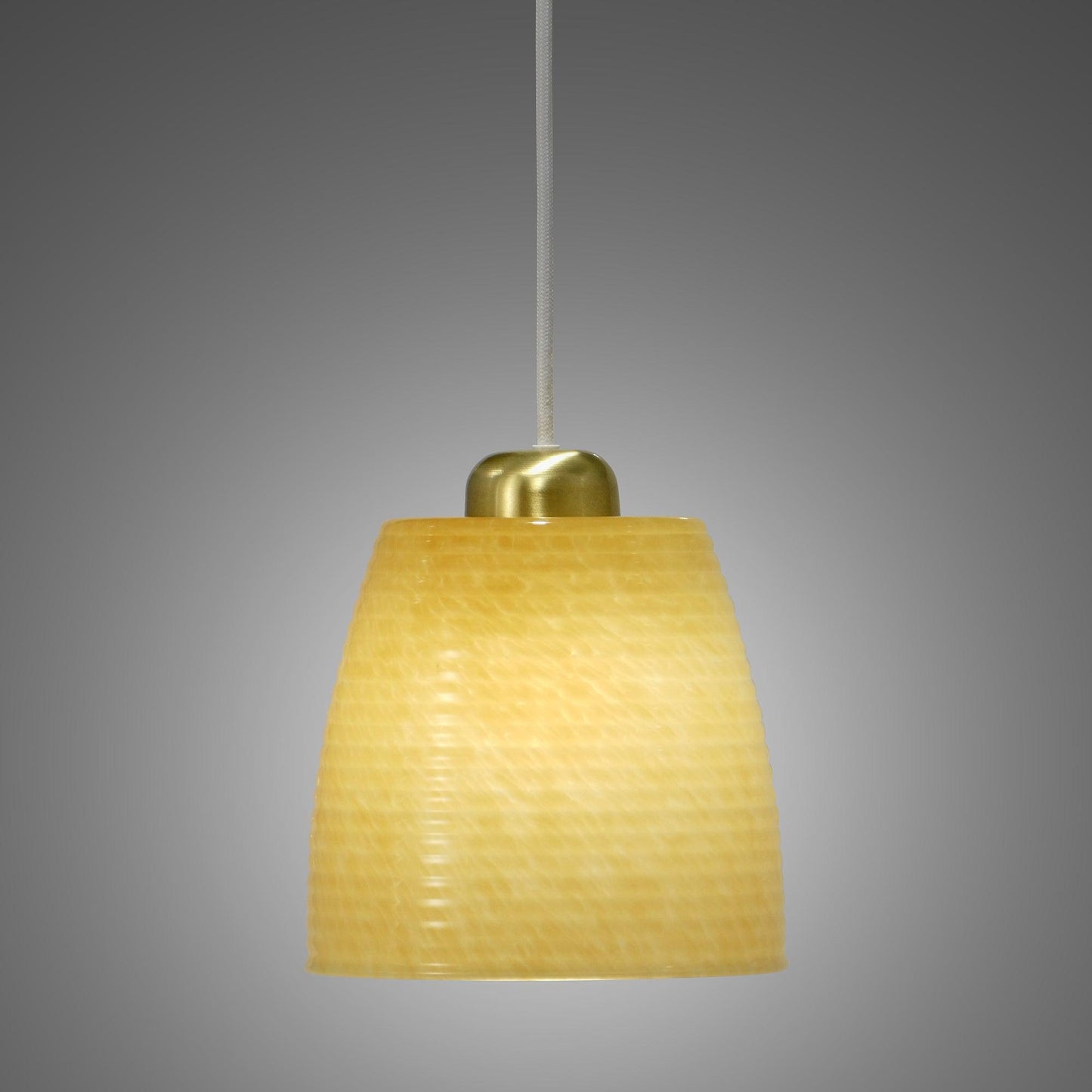 Candeeiro Suspensão Pequeno EXQUIS Camel - Glasscor Store