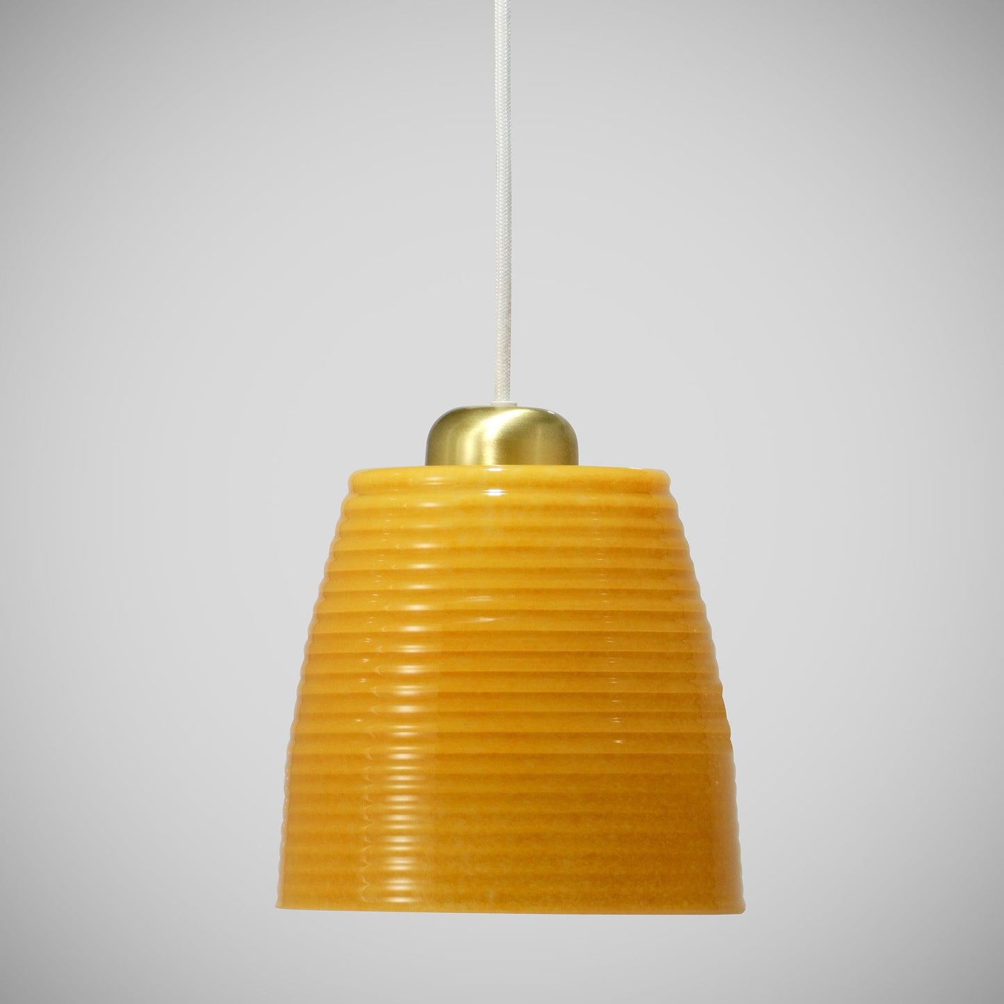 Pendant Glass Lamp Small EXQUIS Orange - Glasscor Store