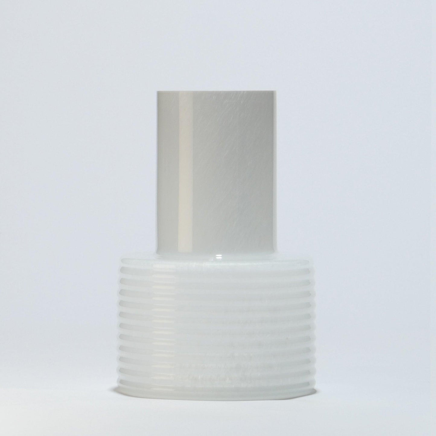 Glass Vase low TOGETHER Opal - Glasscor Store