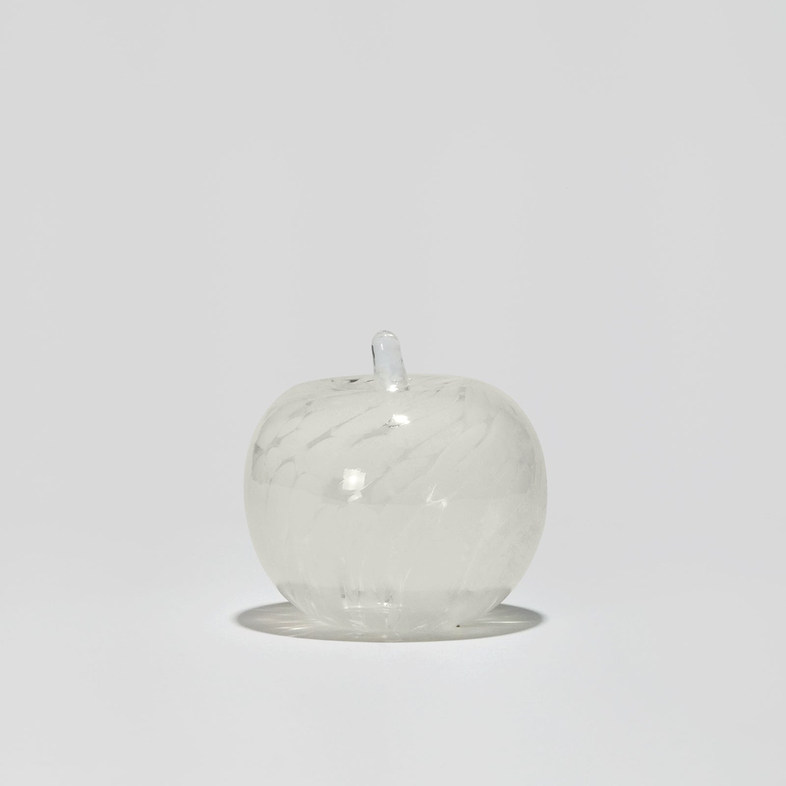 Glass decoration APPLE in Opal and Sand Glass Color Grains-GLASSCOR