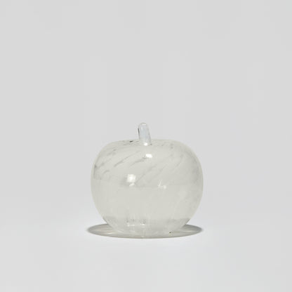 Glass decoration APPLE in Opal and Sand Glass Color Grains-GLASSCOR