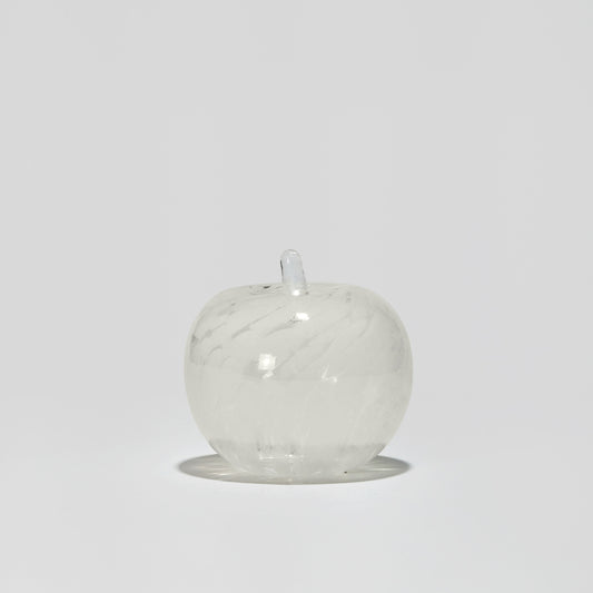 Glass decoration APPLE in Opal and Sand Glass Color Grains-GLASSCOR