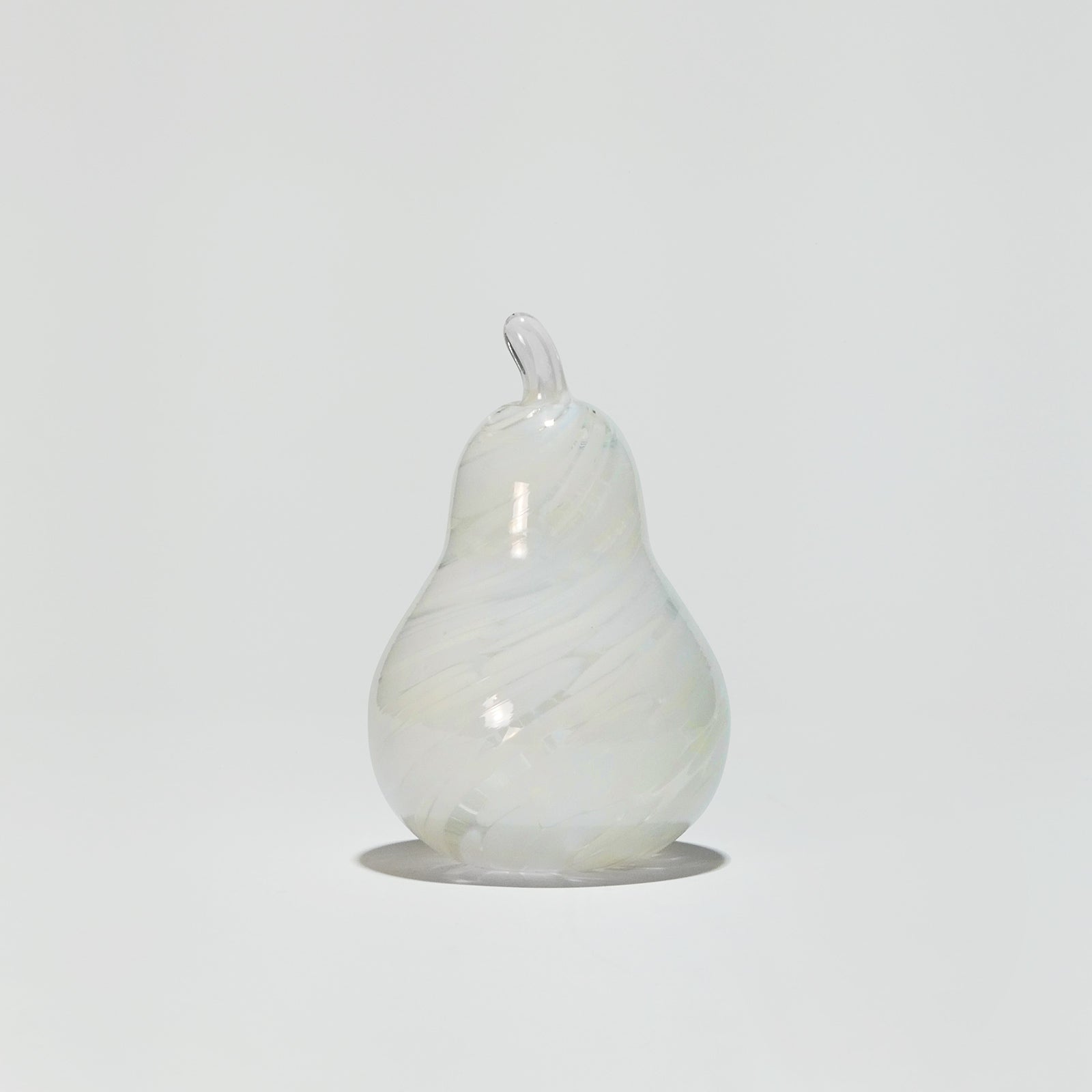 Glass decoration PEAR in Opal and Sand Glass Color Grains-GLASSCOR
