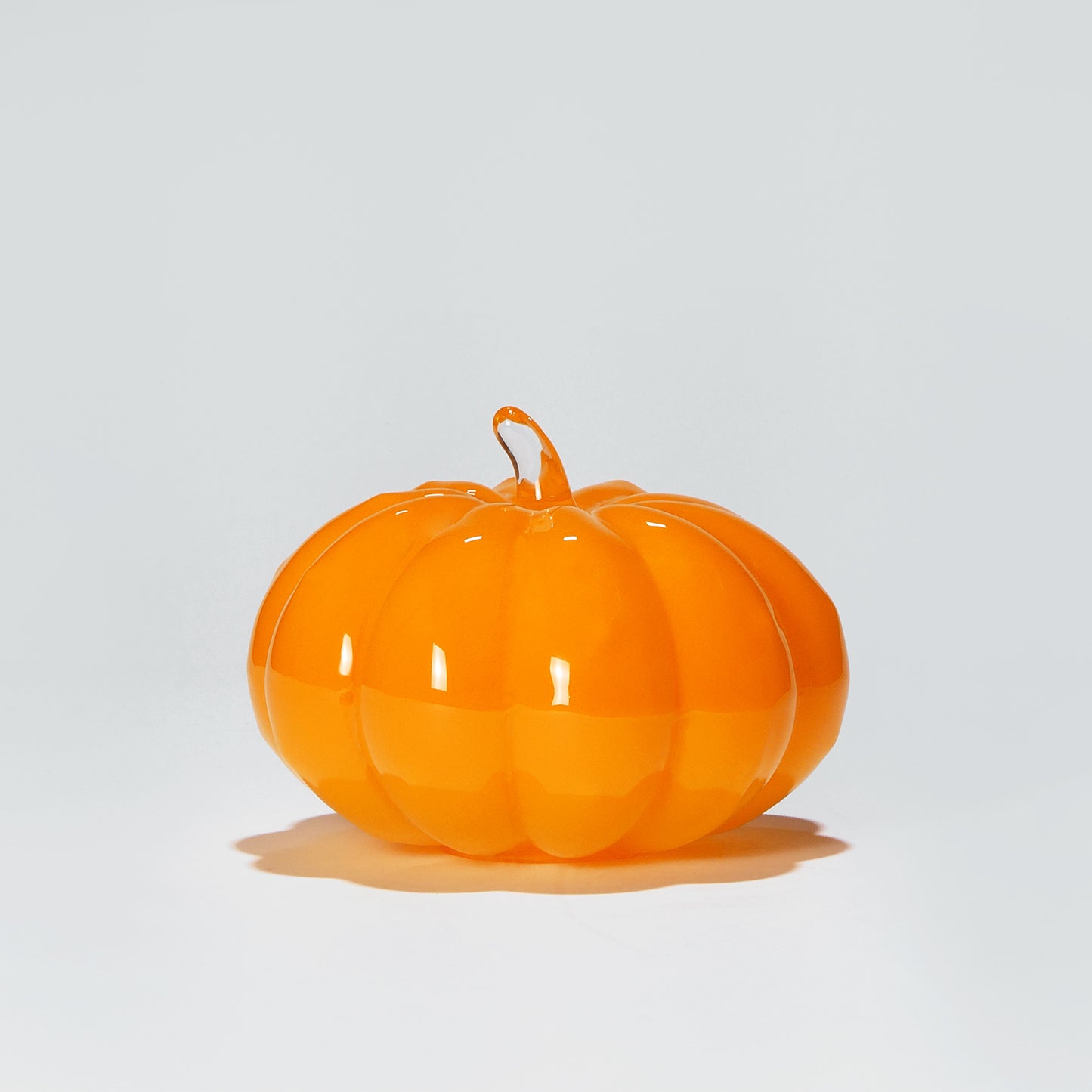 Glass decoration PUMPKIN in Orange Opal-GLASSCOR