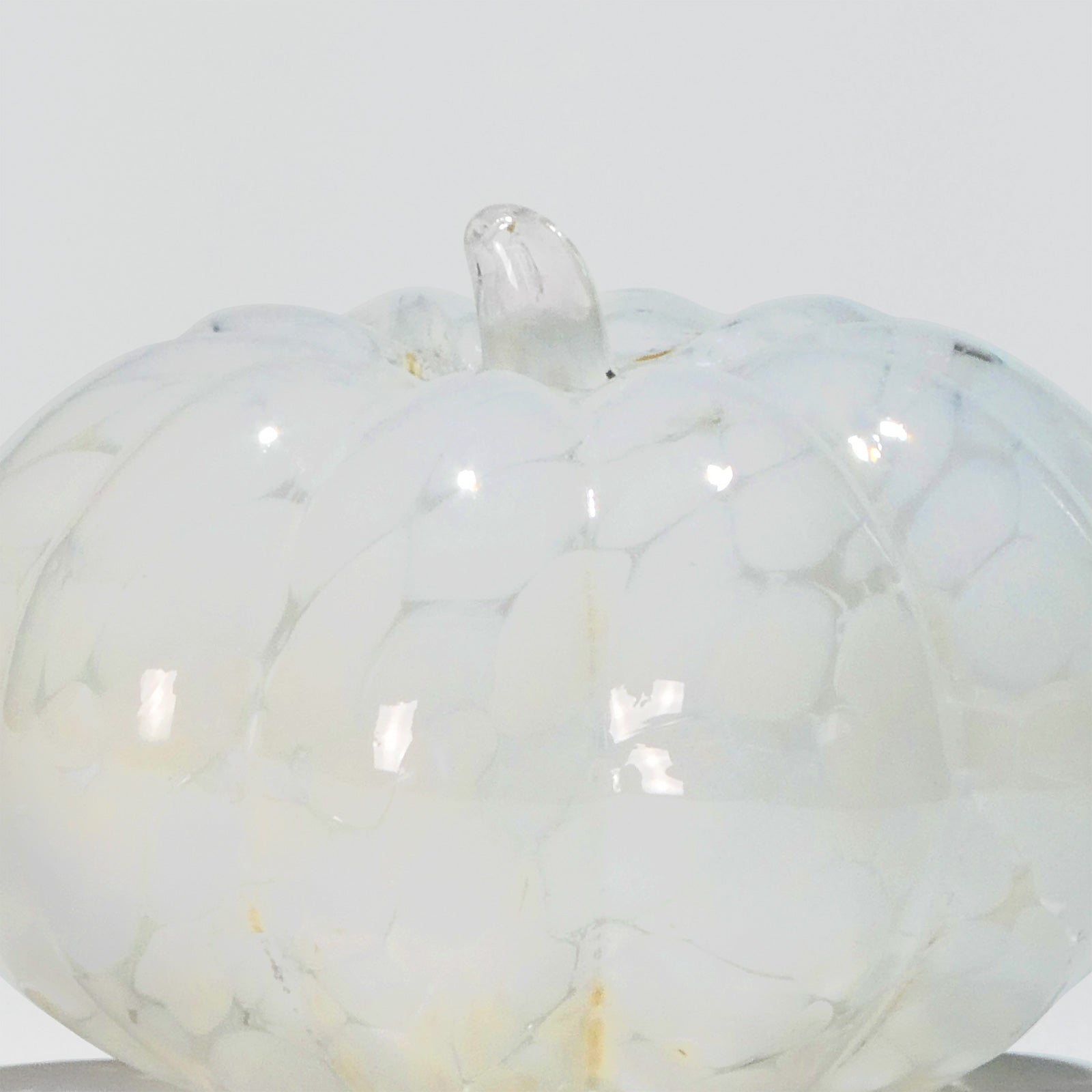 Glass decoration PUMPKIN in Opal and Sand Glass Color Grains-Detail-GLASSCOR