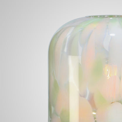 Glass table lamp NIU green | detail  2 | Glasscor Store