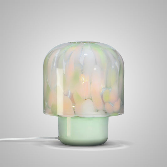 Glass table lamp NIU green  | Glasscor Store
