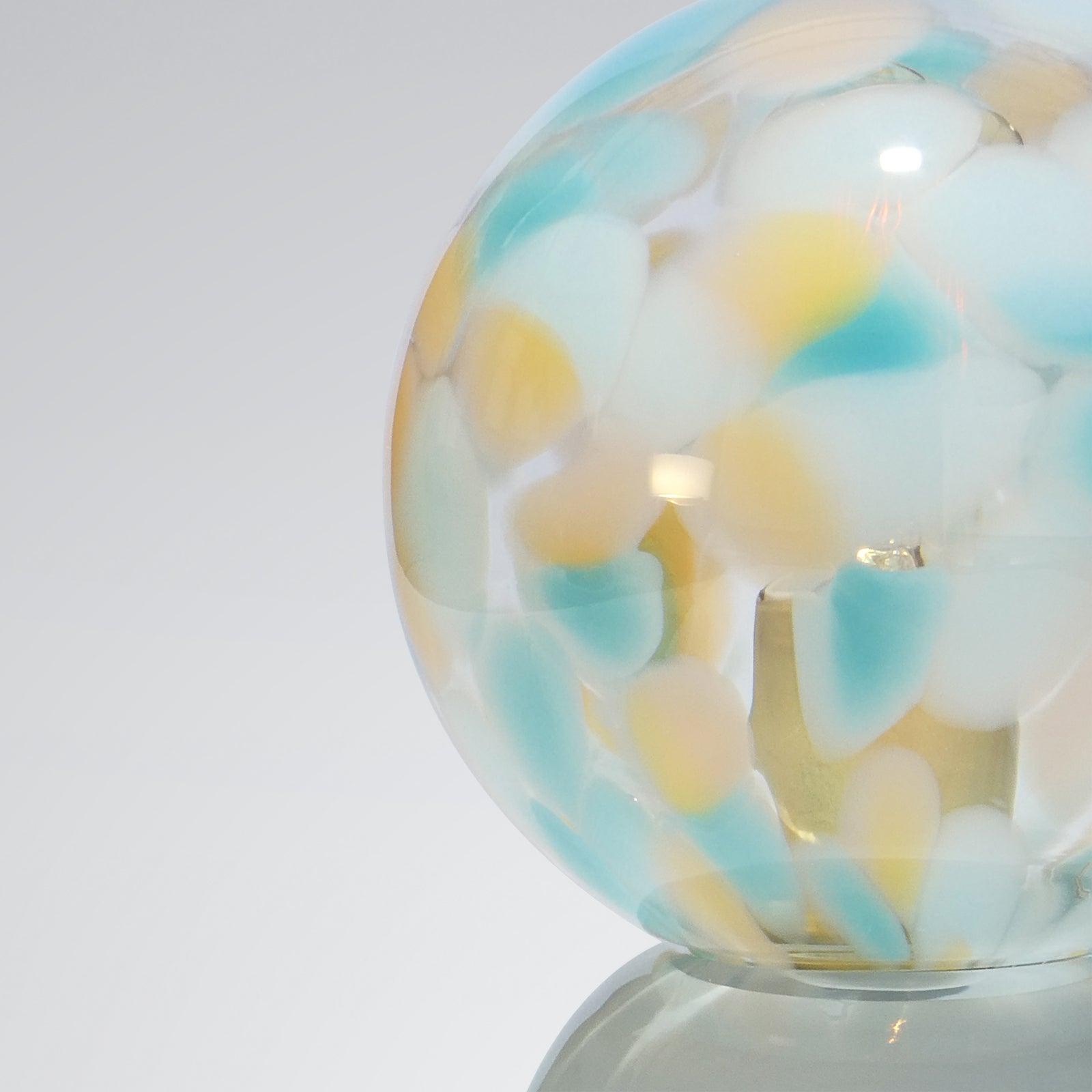7341-01-DIXIE_TALL-GRAINS_BLUE_SAND-ICE_BLUE-DETAIL - Glasscor Store