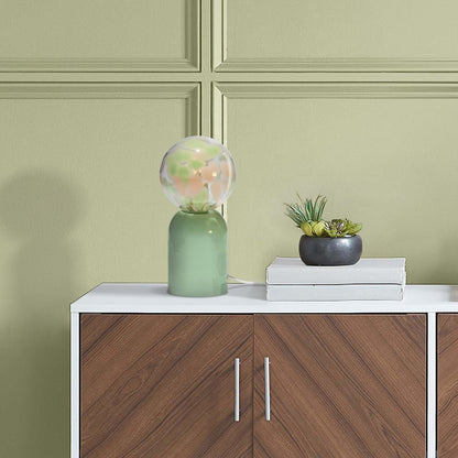 7342-01-DIXIE_TALL-GRAINS_GREEN_ROSE-GREEN-AMBIENTE - Glasscor Store