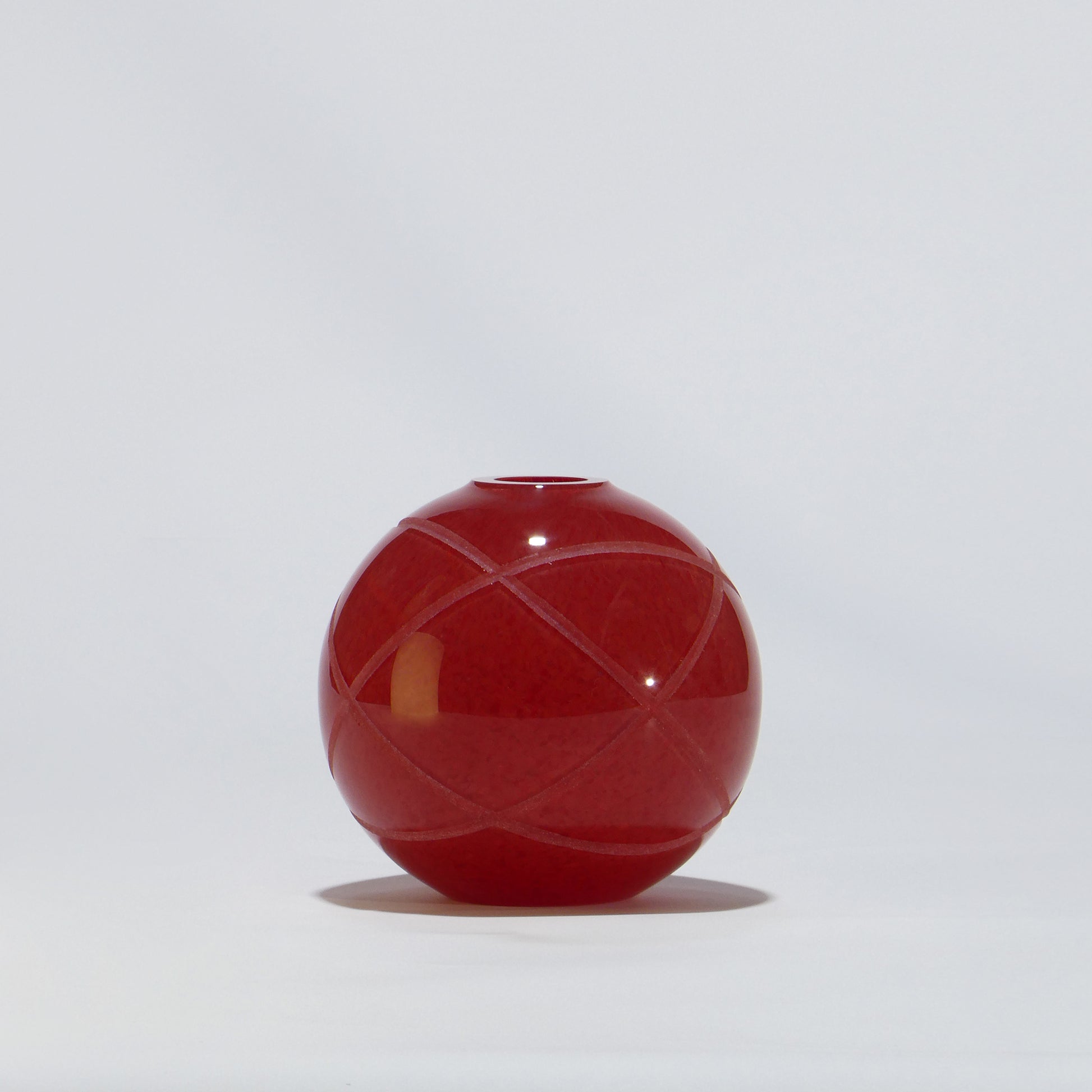 Jarra Bola Pequena ARMILAR Vermelho - Glasscor Store