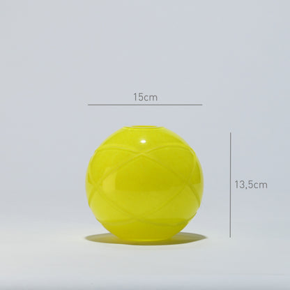 Jarra Bola Pequena ARMILAR Amarela - Glasscor Store