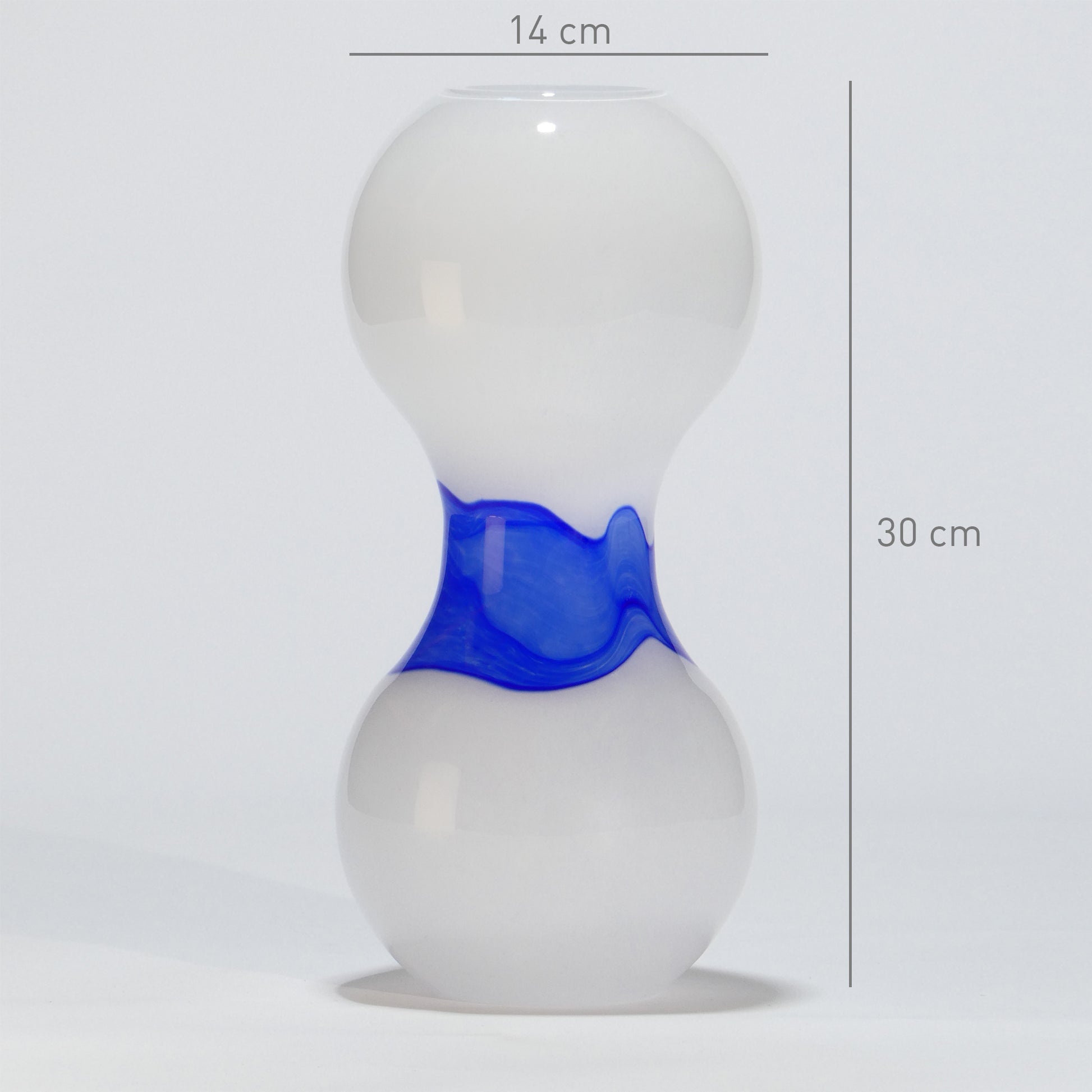 Jarra Grande FLOW Azul - Glasscor Store