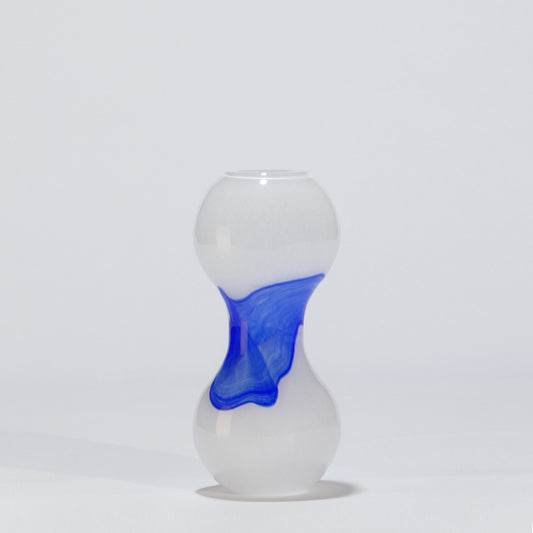 Jarra Pequena FLOW Azul - Glasscor Store