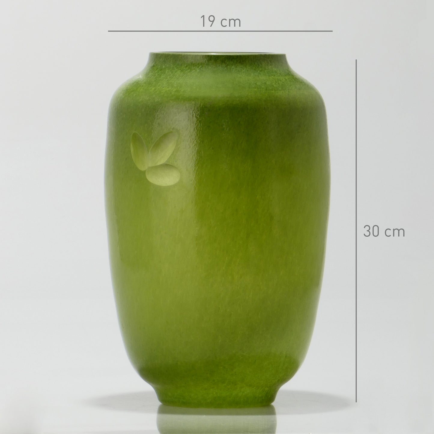 Jarra grande LÓTUS Verde - Glasscor Store