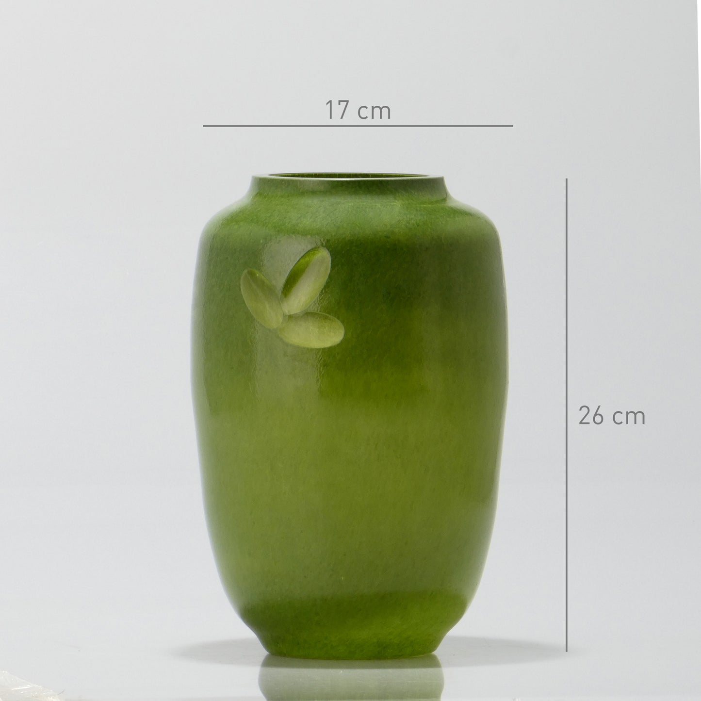Jarra pequena LÓTUS Verde - Glasscor Store