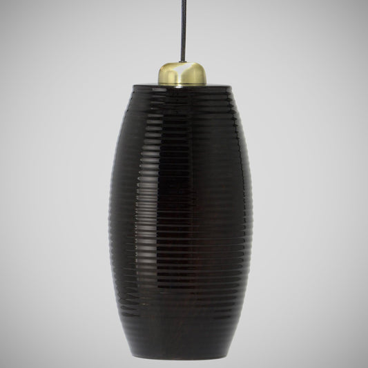 Candeeiro Suspensão Grande EXQUIS Preto - Glasscor Store