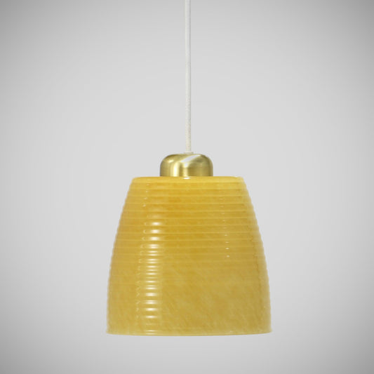 Candeeiro Suspensão Pequeno EXQUIS Camel - Glasscor Store