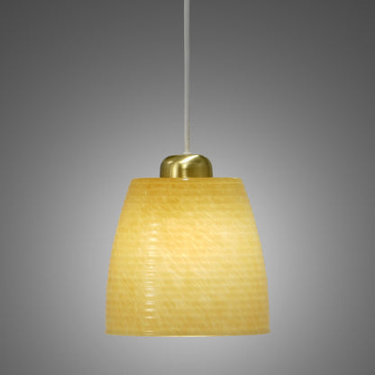 Candeeiro Suspensão Pequeno EXQUIS Camel - Glasscor Store
