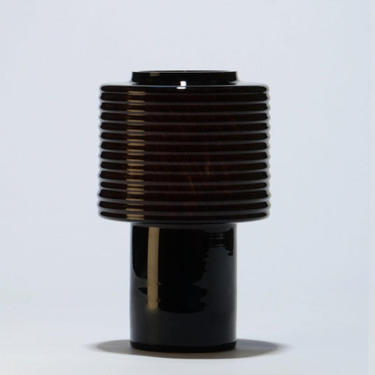 Glass Vase hi TOGETHER Black - Glasscor Store