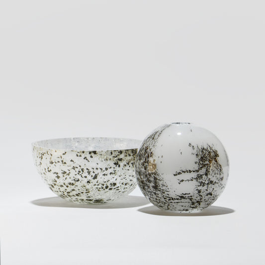 Taça Meia-bola WHITE VULKANIC - Glasscor Store